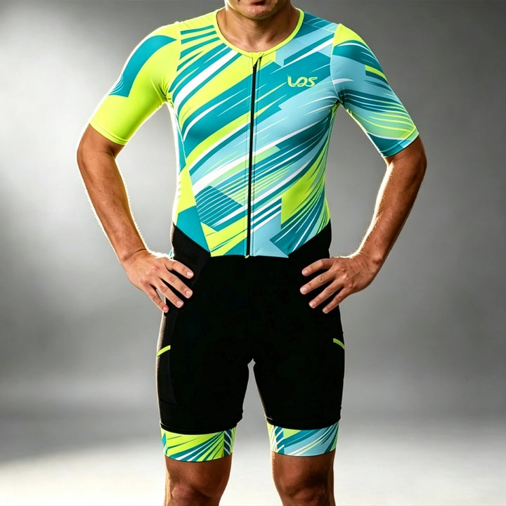 Neon Green Luminous Trisuit