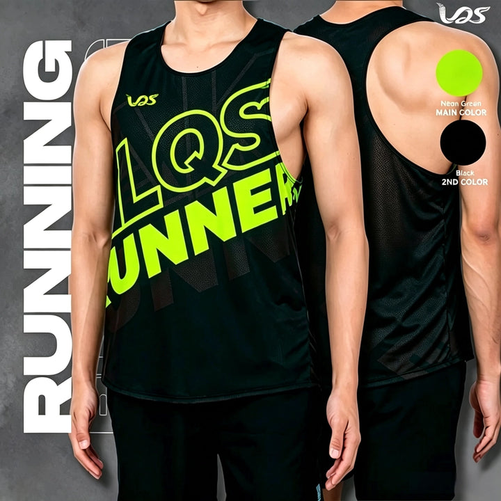 Fake Runner Singlet Neon Colors