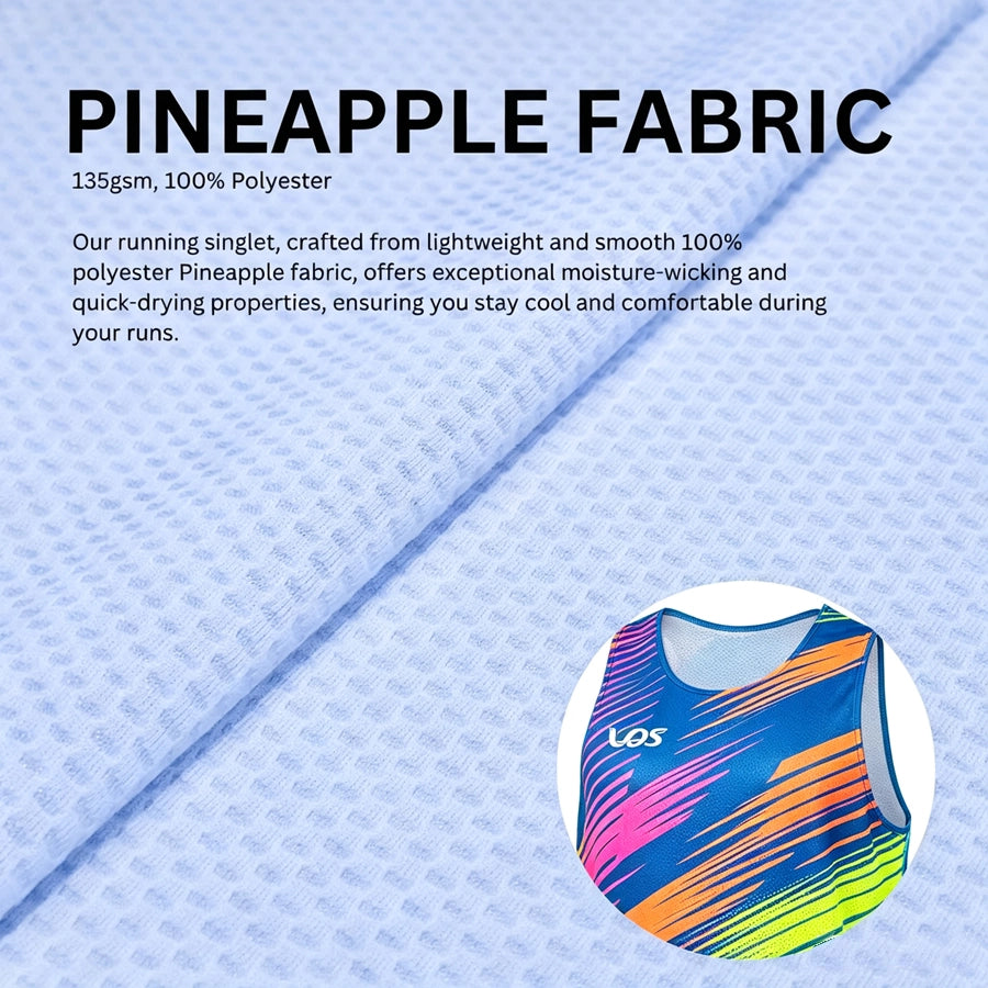 Velocity Neon Running Singlet