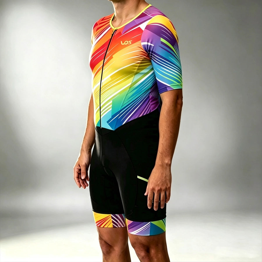 Neon Orange Luminous Trisuit