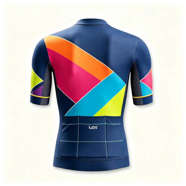 Tropical Neon Seamless Cycling Jersey