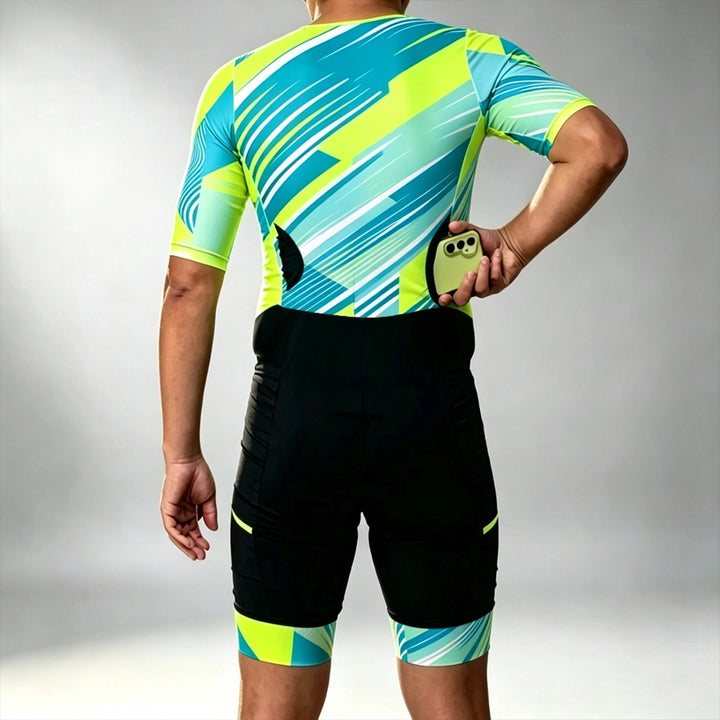 Neon Green Luminous Trisuit