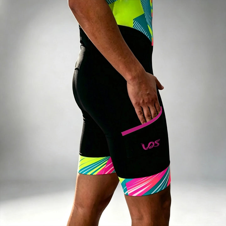 Neon Pink Luminous Trisuit