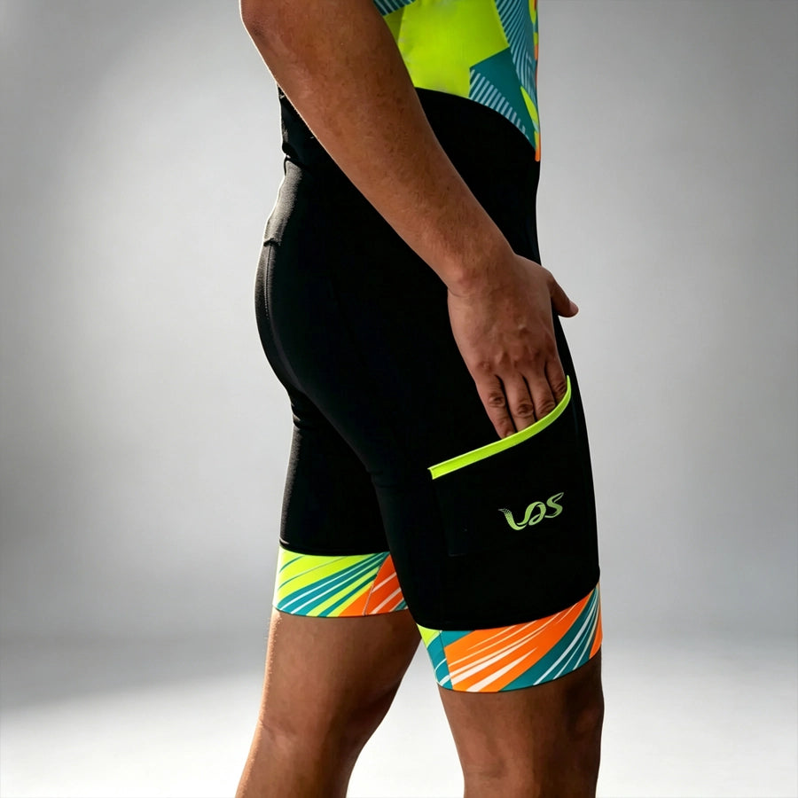 Neon Yellow Luminous Trisuit