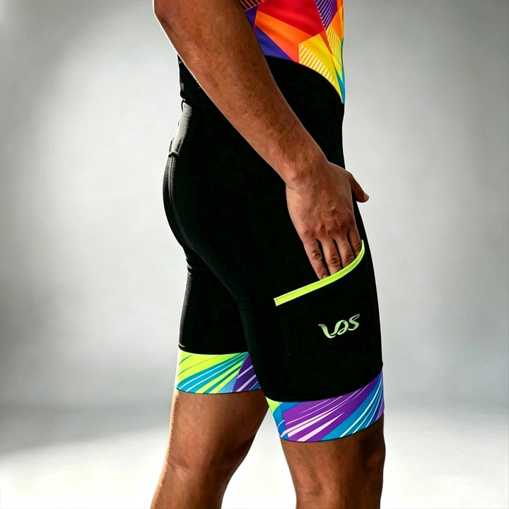 Neon Orange Luminous Trisuit