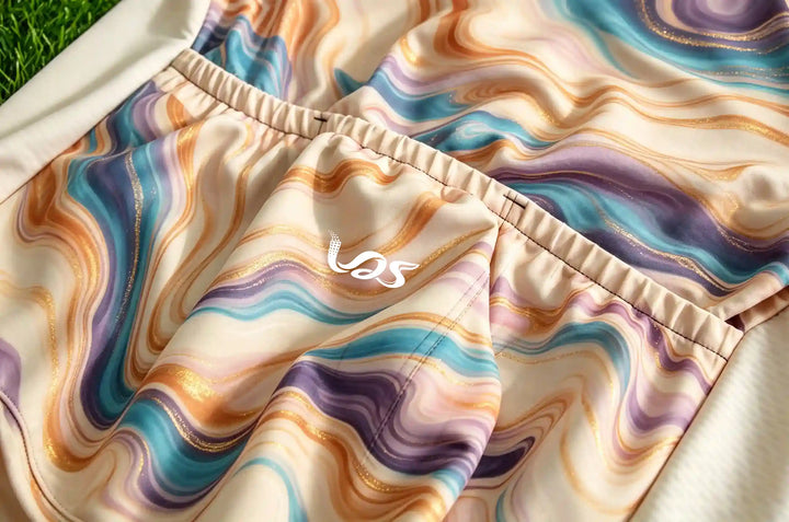 Beige Hybrid Cycling Jersey