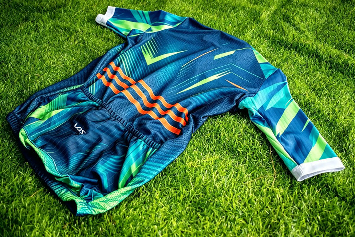Navy Hybrid Cycling Jersey