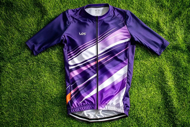 Light Gray Hybrid Cycling Jersey