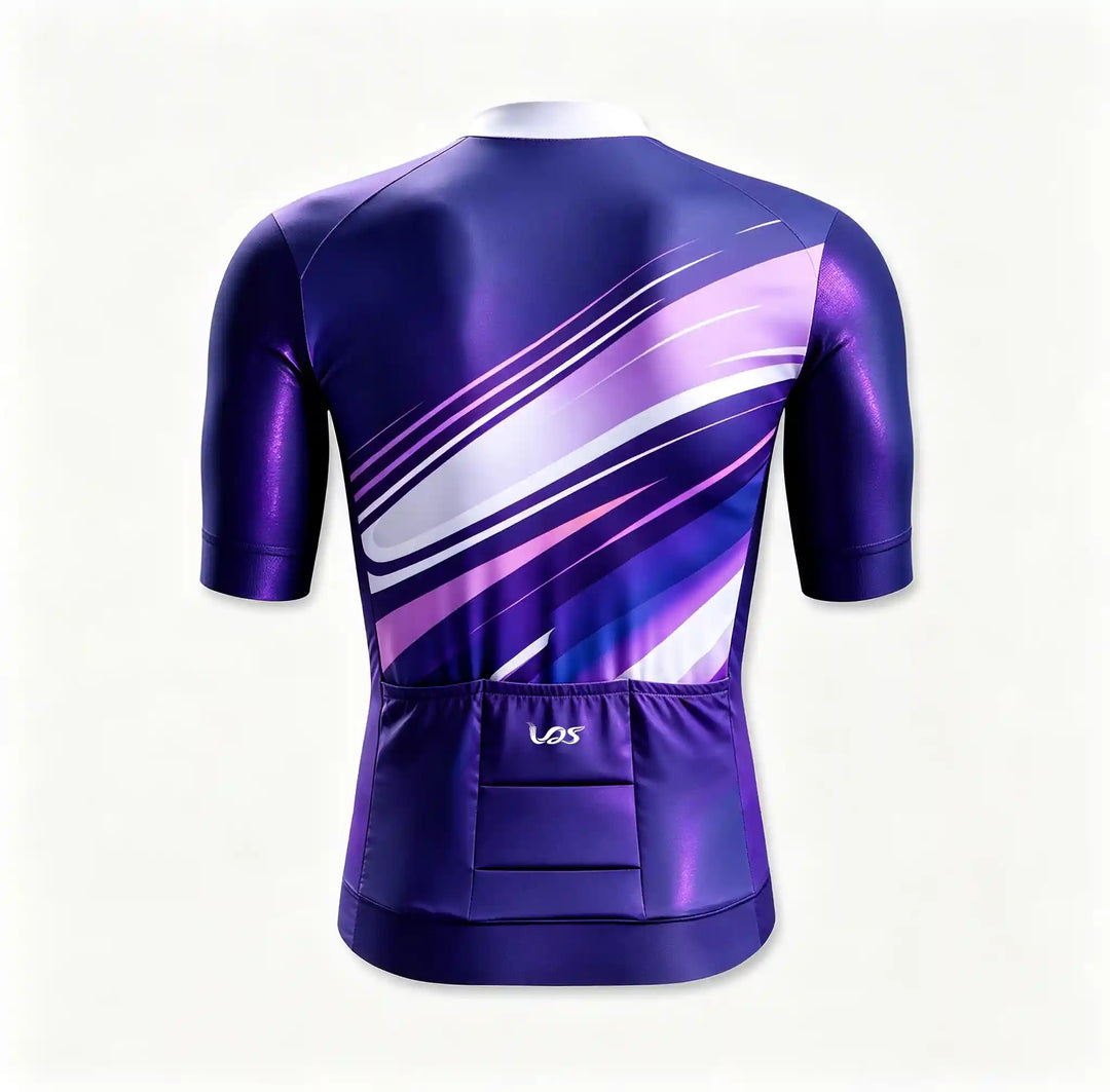 Light Gray Hybrid Cycling Jersey