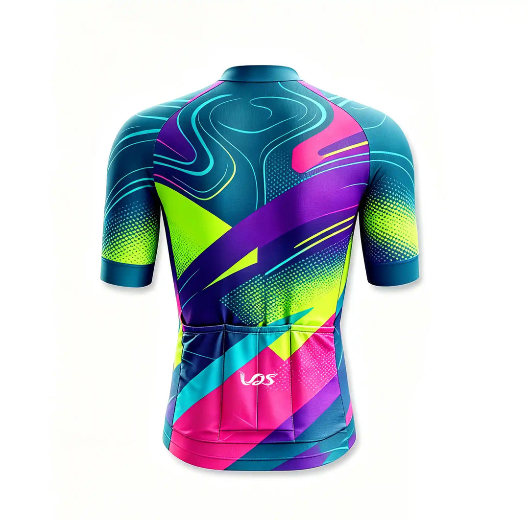 Aqua Deep Hybrid Cycling Jersey