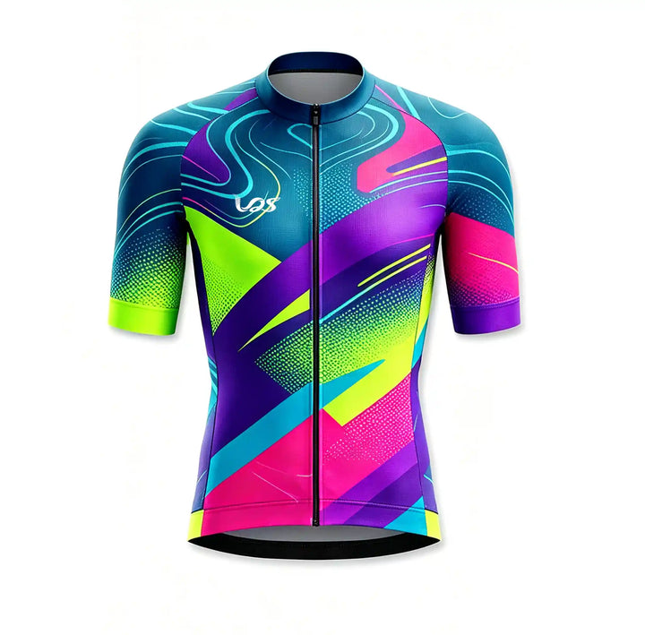 Aqua Deep Hybrid Cycling Jersey