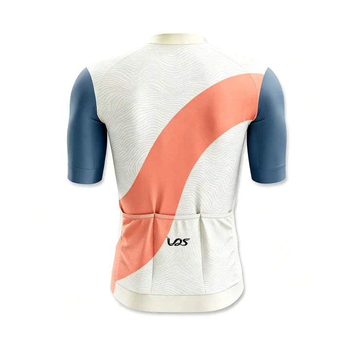 Pastel Yellow Seamless Cycling Jersey