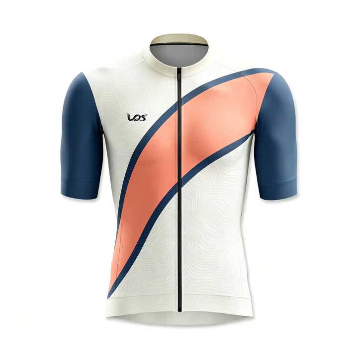 Pastel Yellow Seamless Cycling Jersey