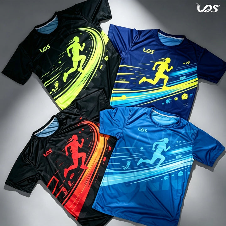 Fake Runner T-Shirt Neon Colors