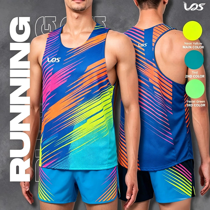 Velocity Neon Running Singlet