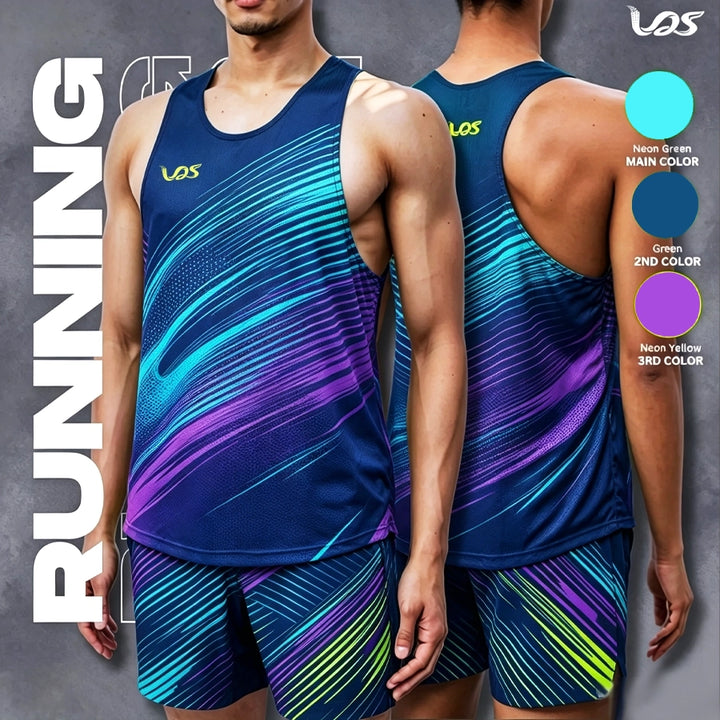Vertigo Neon Running Singlet